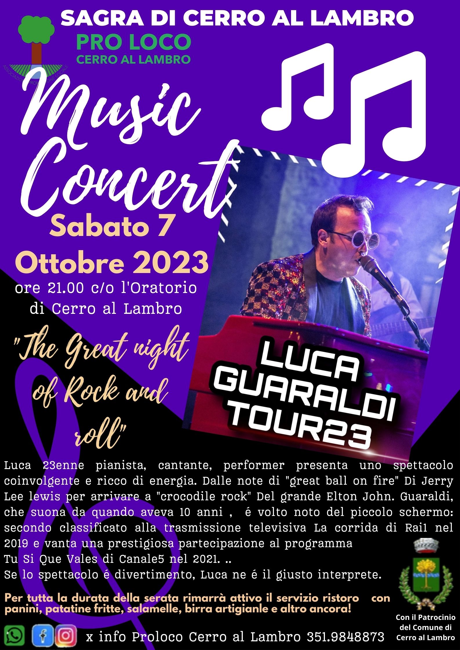 Concerto di Luca Guaraldi